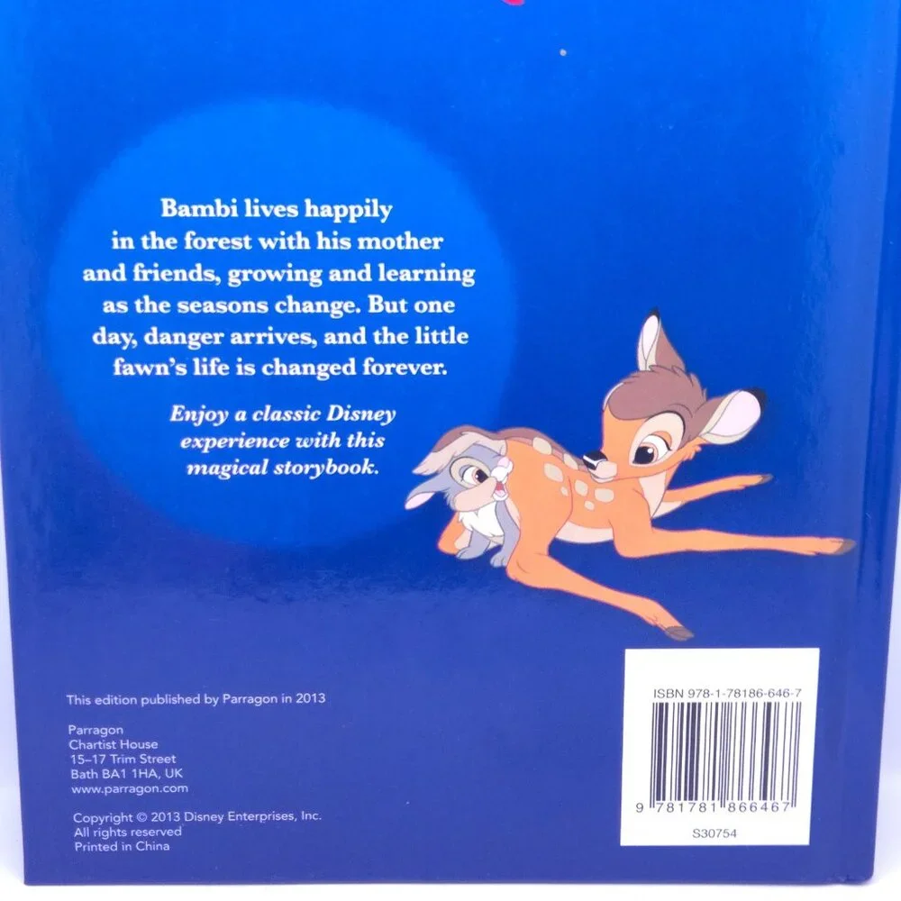 Disney’s Bambi The Magical Story of the Movie – Hardcover by Parragon Books - Picture 3 of 6